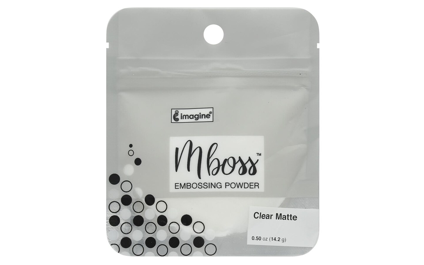Imagine Crafts Mboss Powder .50oz Clear Matte Michaels