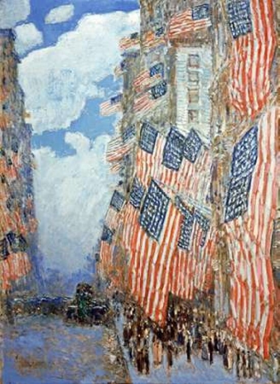 Fourth of July Poster Print by  Frederick Childe Hassam - Item # VARPDX282167