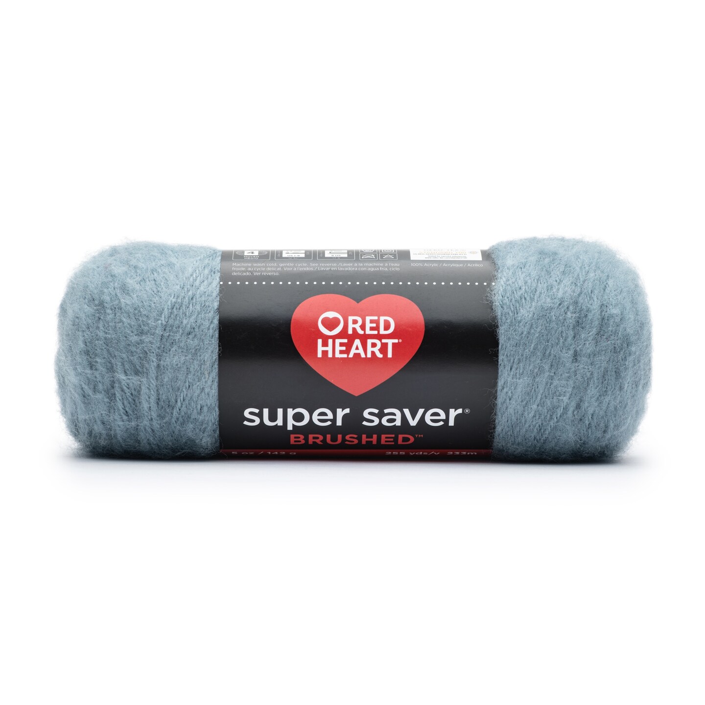 Red Heart Super Saver Brushed Yarn-Misty Blue