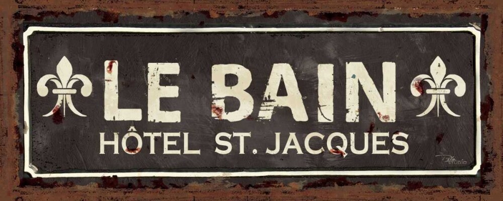 Vintage Bath IV Poster Print by Pela Studio - Item # VARPDX13802