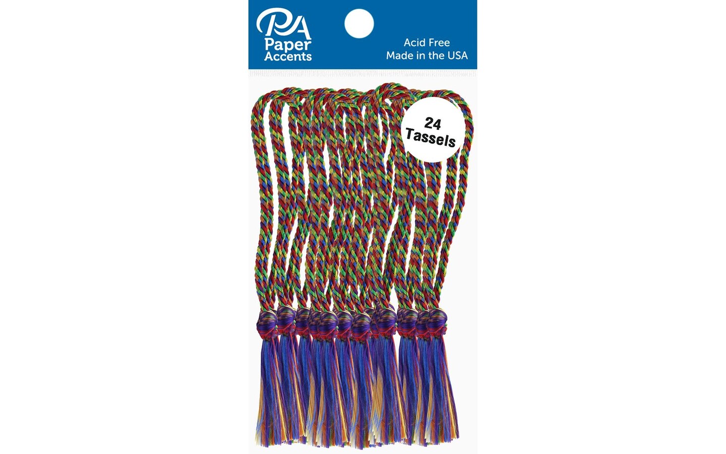 Tassels 24pc Rainbow
