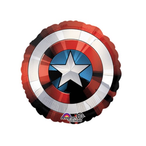 28&#x22; Avengers Shield Jumbo Foil Balloon
