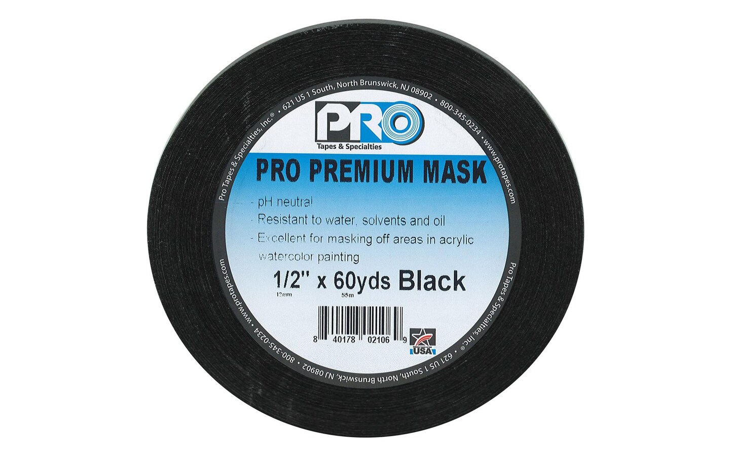 Pro Tape Photo Tape 1/2x60yd Black