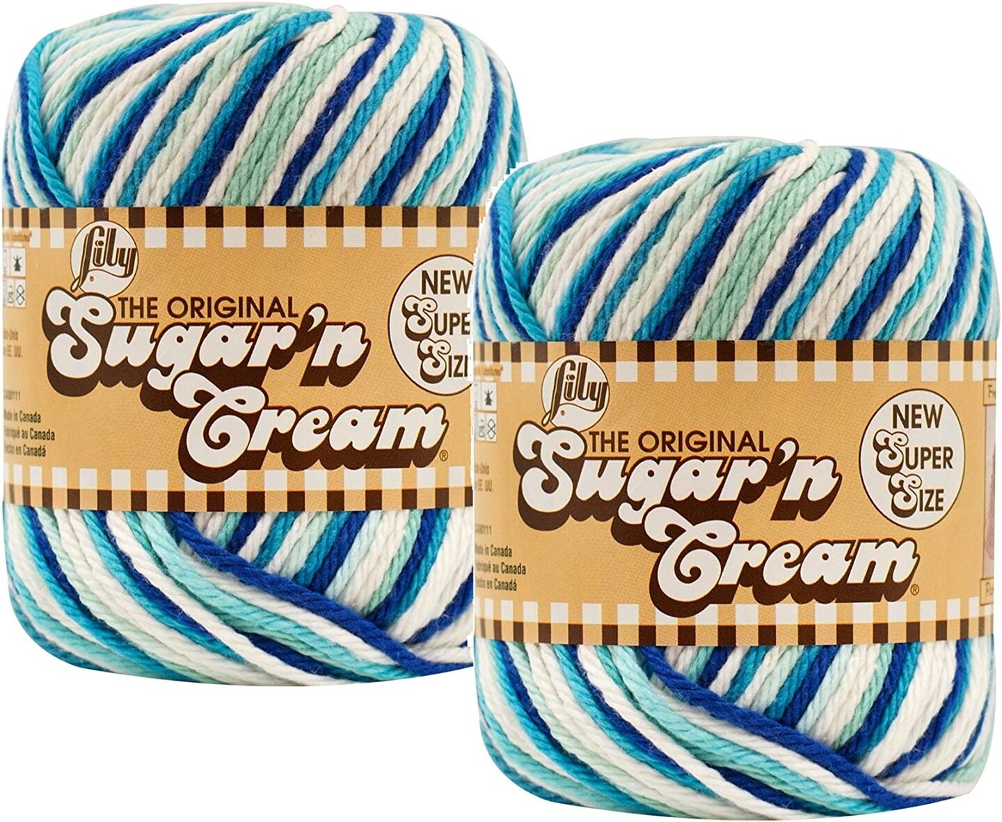 Lily Sugar'n Cream Yarn Ombres Super Size