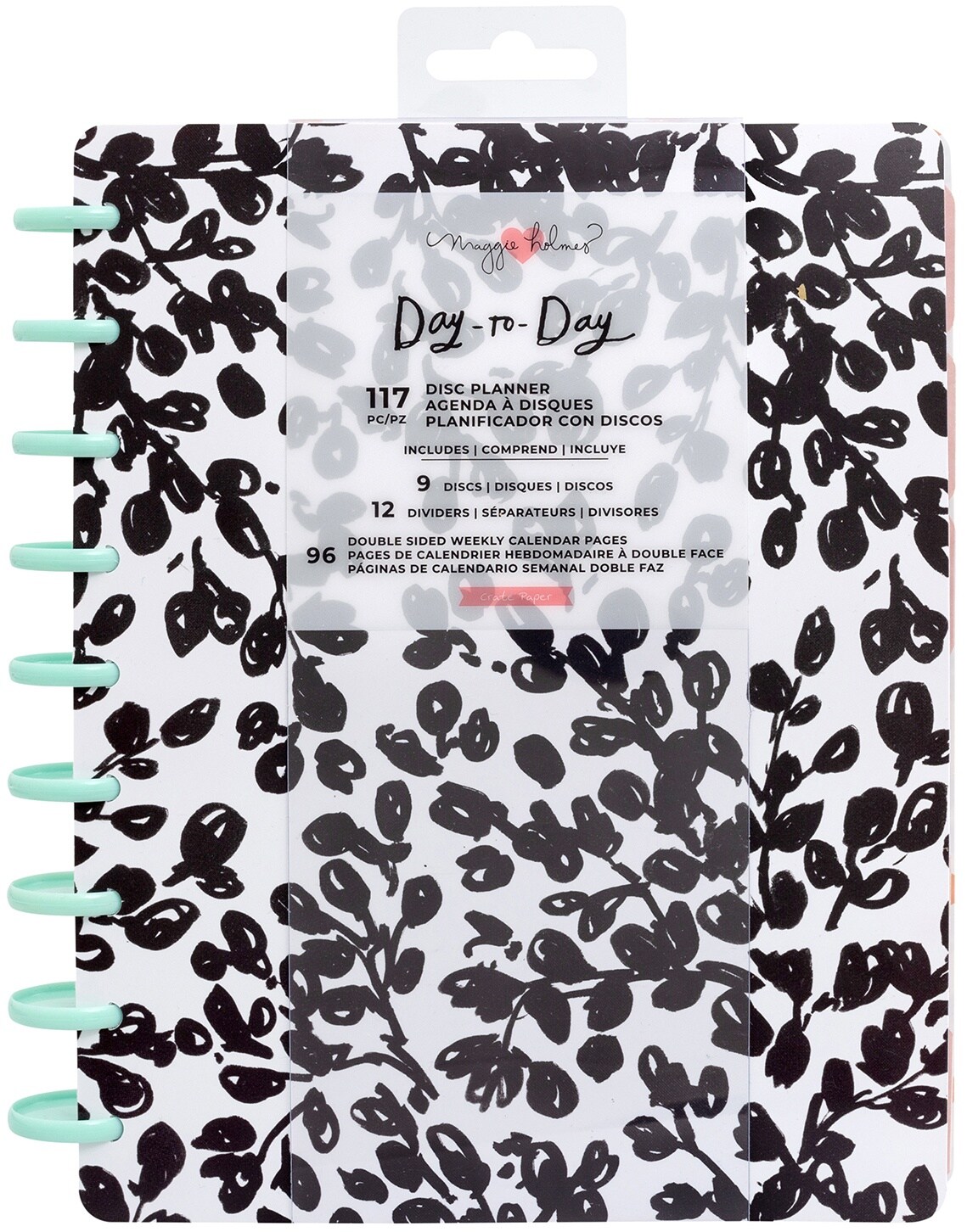 Maggie Holmes Day-To-Day Undated 12 Month Planner 7.5&#x22;X9.5&#x22;-Daydream