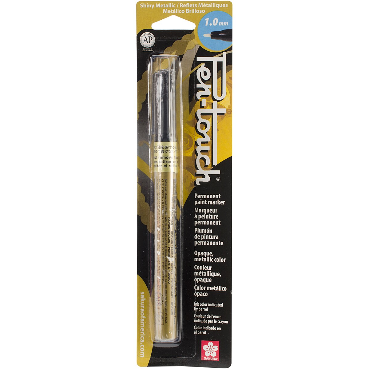 Sakura Pen-Touch Paint Marker Fine Point 1mm-Gold Metallic