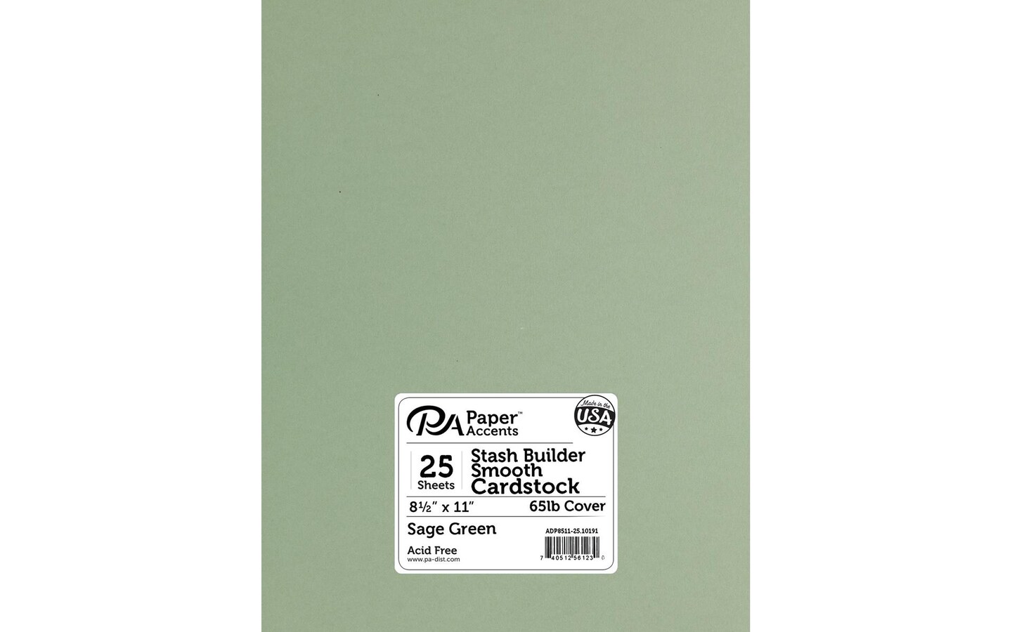 AnyDesign 60 Sheet 8.5 x 11 Inch Sage Green Thick Paper Card Stock 6  Gradient Green Colors Paper Cards Colored Scrapbook Paper for Prints DIY  Arts
