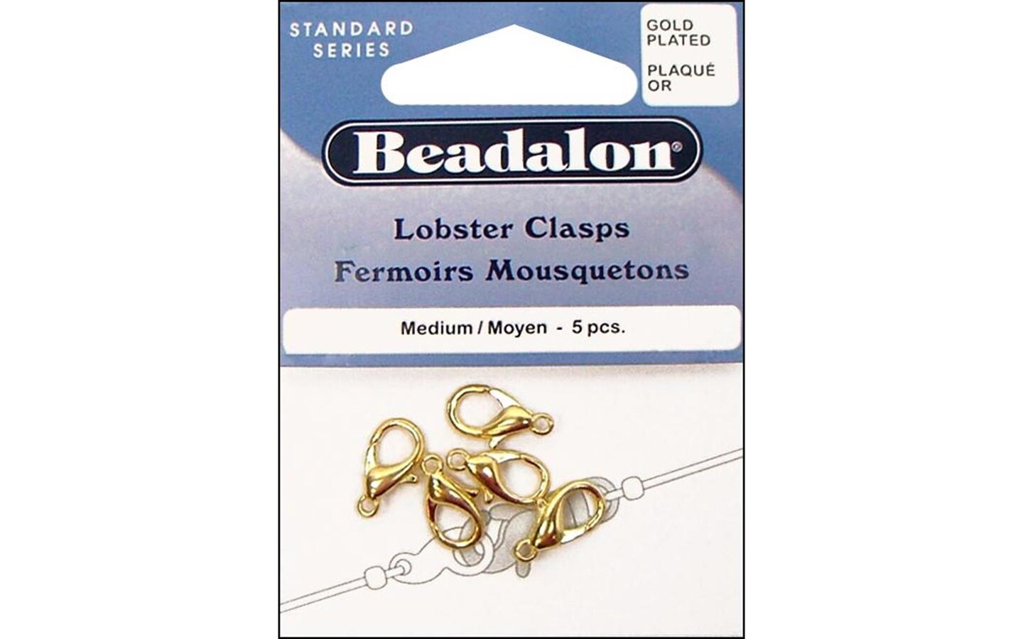 Gold-Filled Standard Lobster Claw Clasp Series