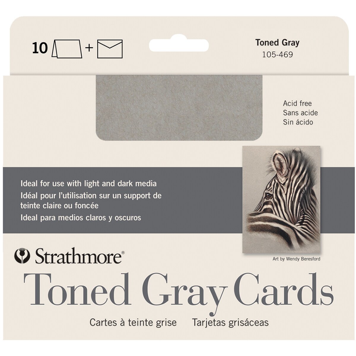 Strathmore Cards & Envelopes 5X6.875 20/Pkg - Stamping