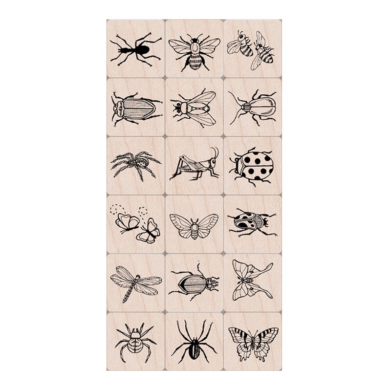 Ink 'N' Stamp Bugs Stamps, Set Of 18 | Michaels