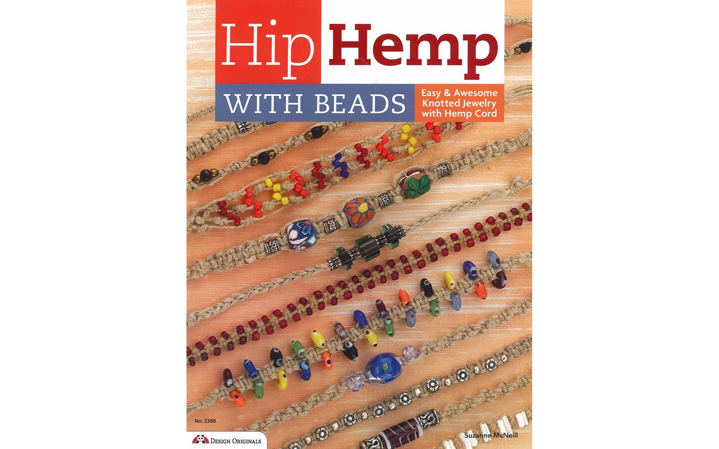 Design Originals Hip Hemp With Beads Bk