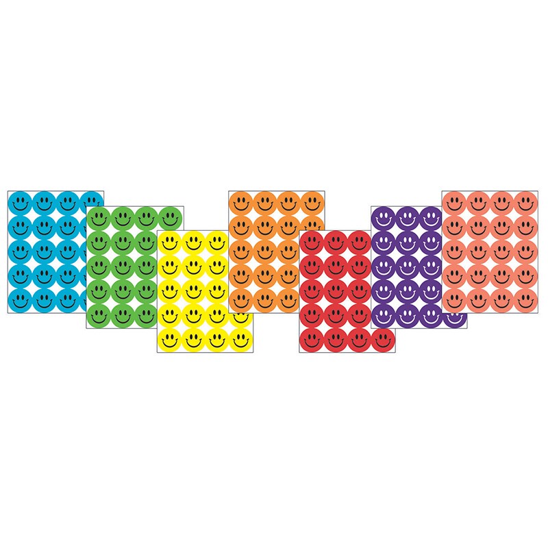 Super Smile Pack, Scented Smile Stickers, 840 Per Pack