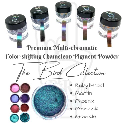 Resin Rockers Premium Color-shift Multi-chromatic Chameleon Pigment Powder Rubythroat