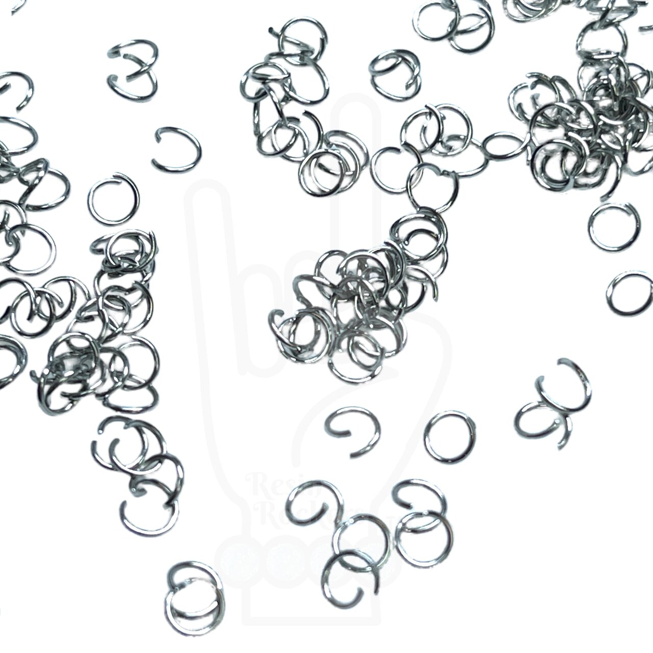5mm Stainless Steel Jump Rings for Dangle Earrings (approx. 100)
