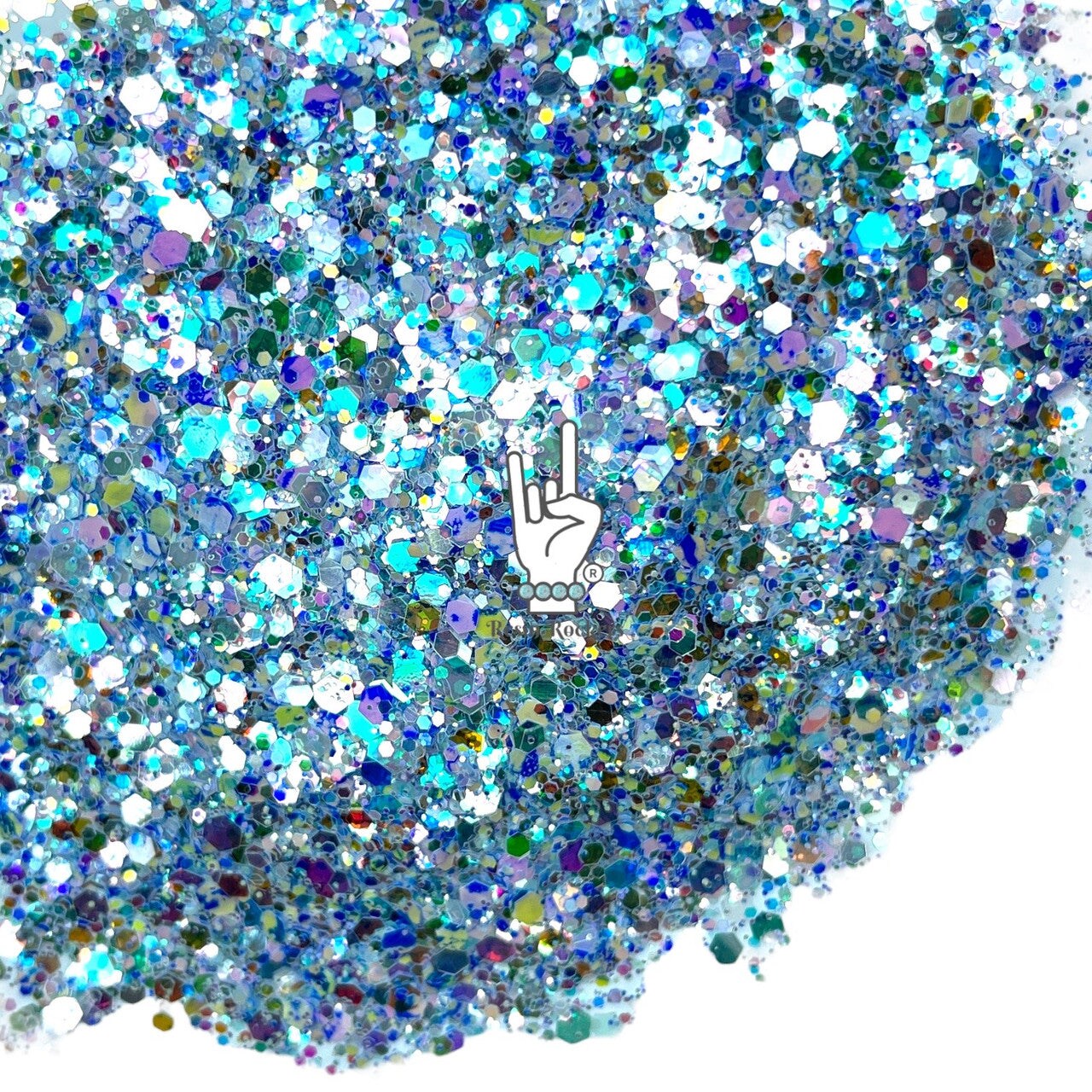 Cry Me A River Mirror Shine Tie Dye Pearlescent Chunky Glitter Mix