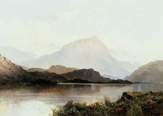 The Hills of Loch Lomond Poster Print by  Alfred De Breanski - Item # VARPDX281952