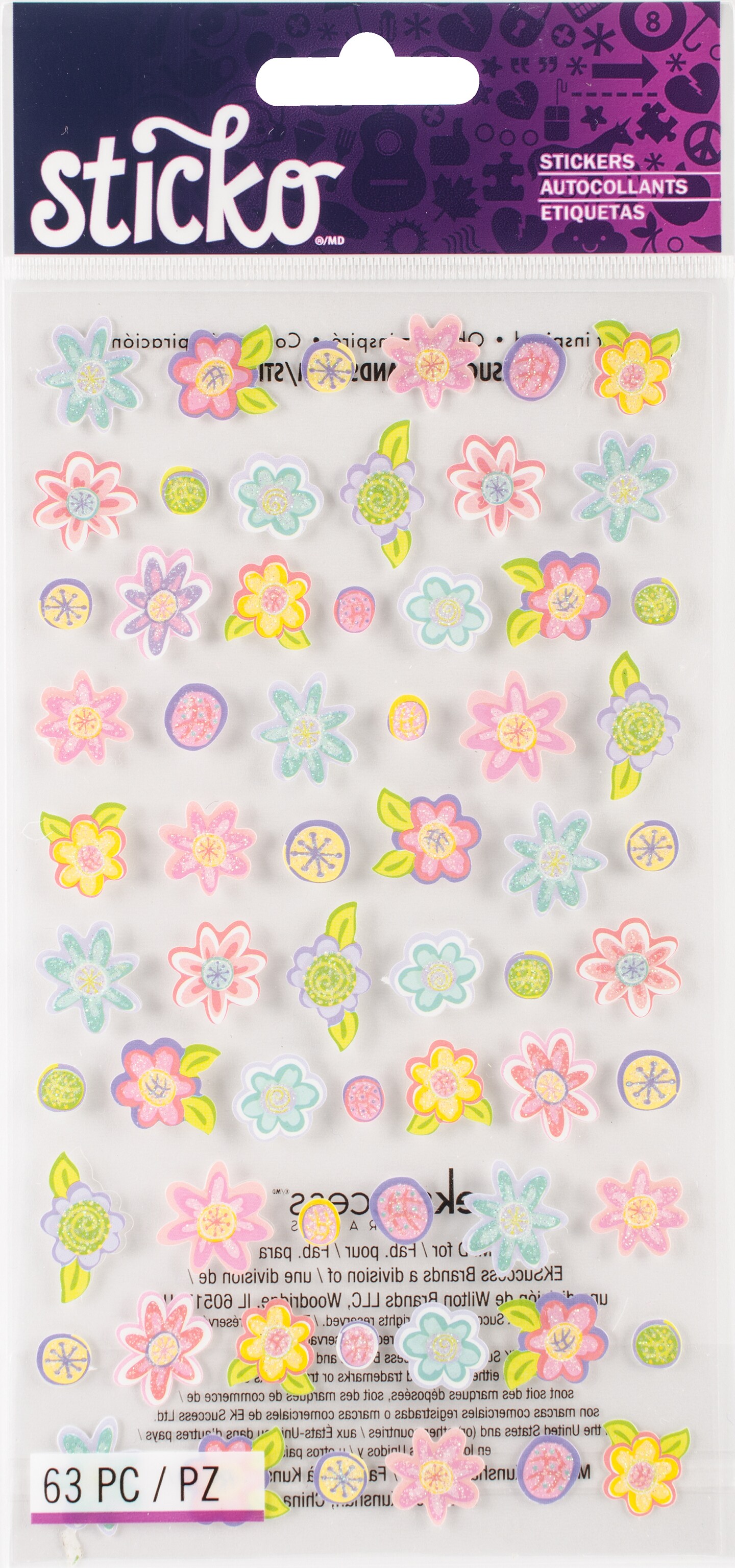 Sticko Stickers-Small Teeny Tiny Flowers