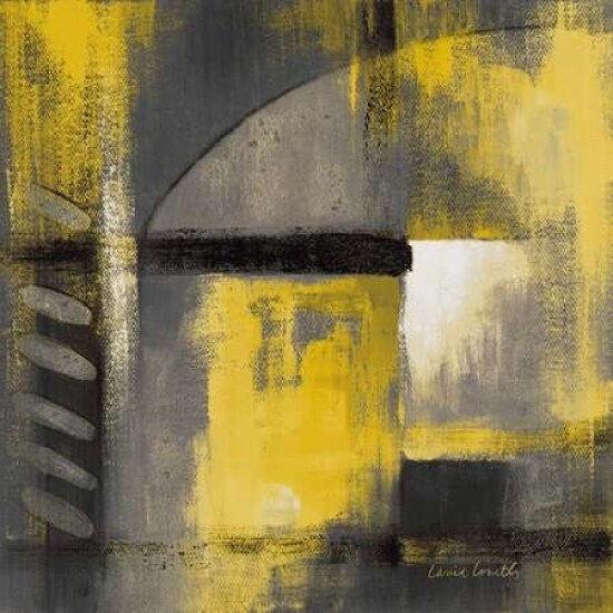 Grey and Yellow Soiree I Poster Print by Lanie Loreth - Item # VARPDX6147D