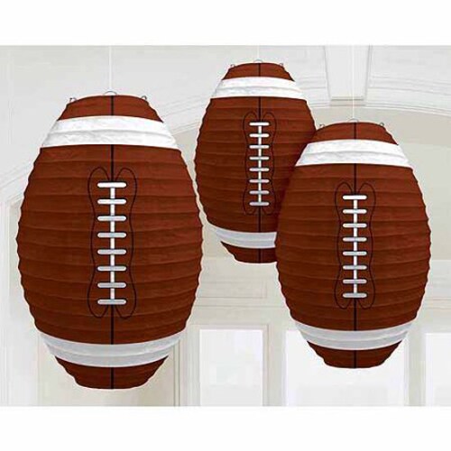 Football Shaped Paper Lanterns Michaels