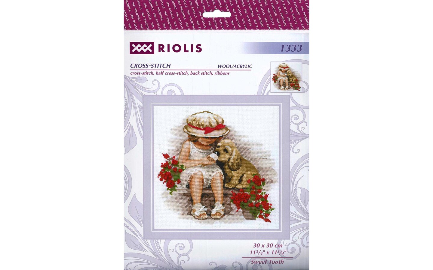 Riolis Cross Stitch Kit Sweet Tooth