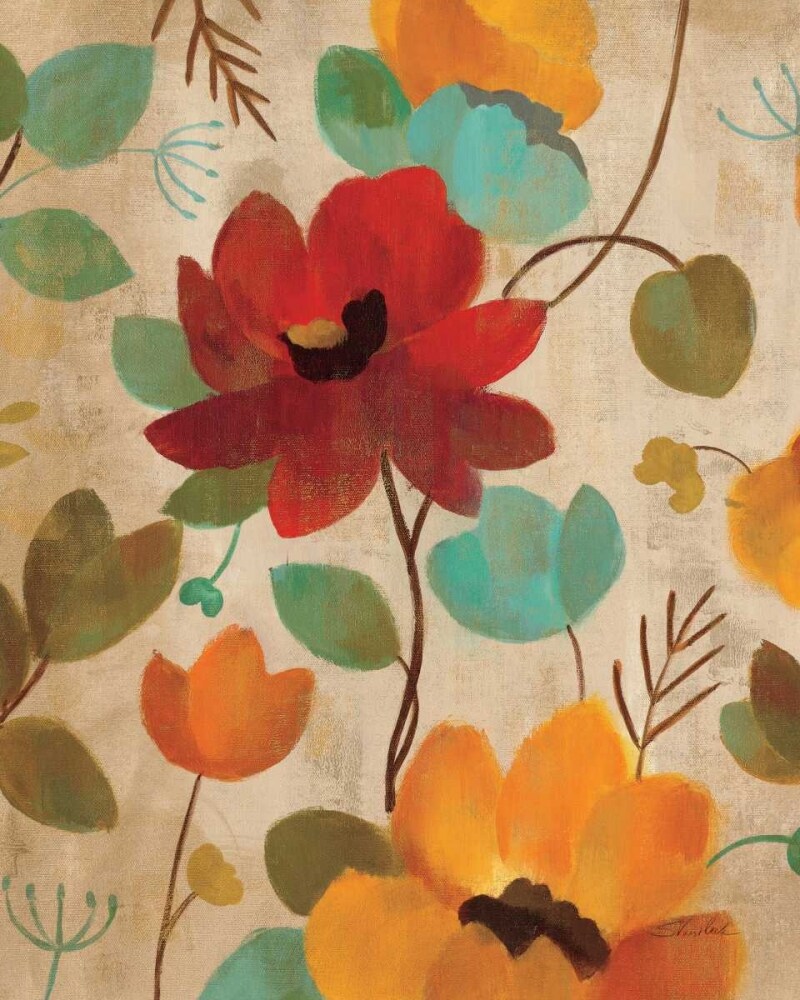 Vibrant Embroidery II Poster Print by Silvia Vassileva - Item # VARPDX10353