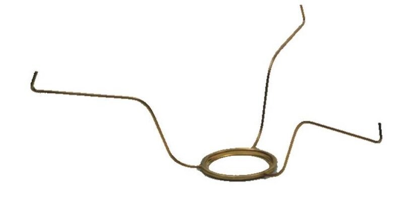 Aladdin 14" Brass Under Burner Tripod for Paper and Parchment Lamp Shades