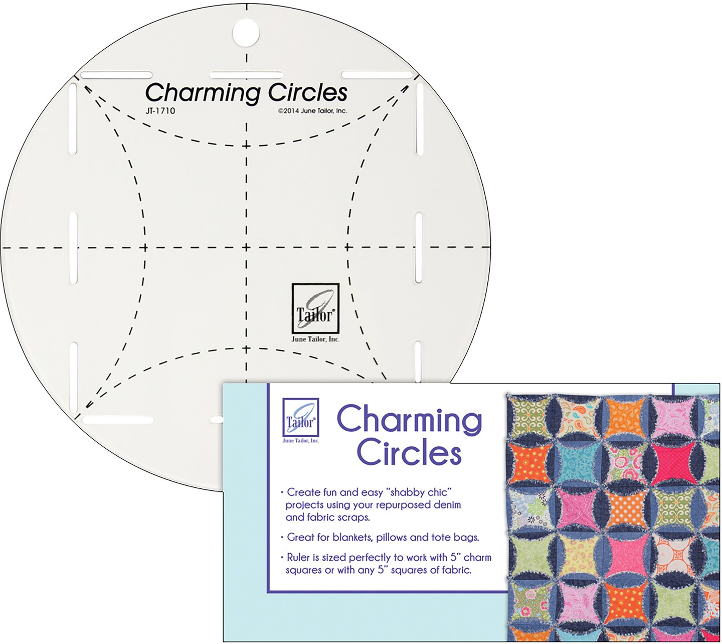 June Tailor Charming Circles Ruler