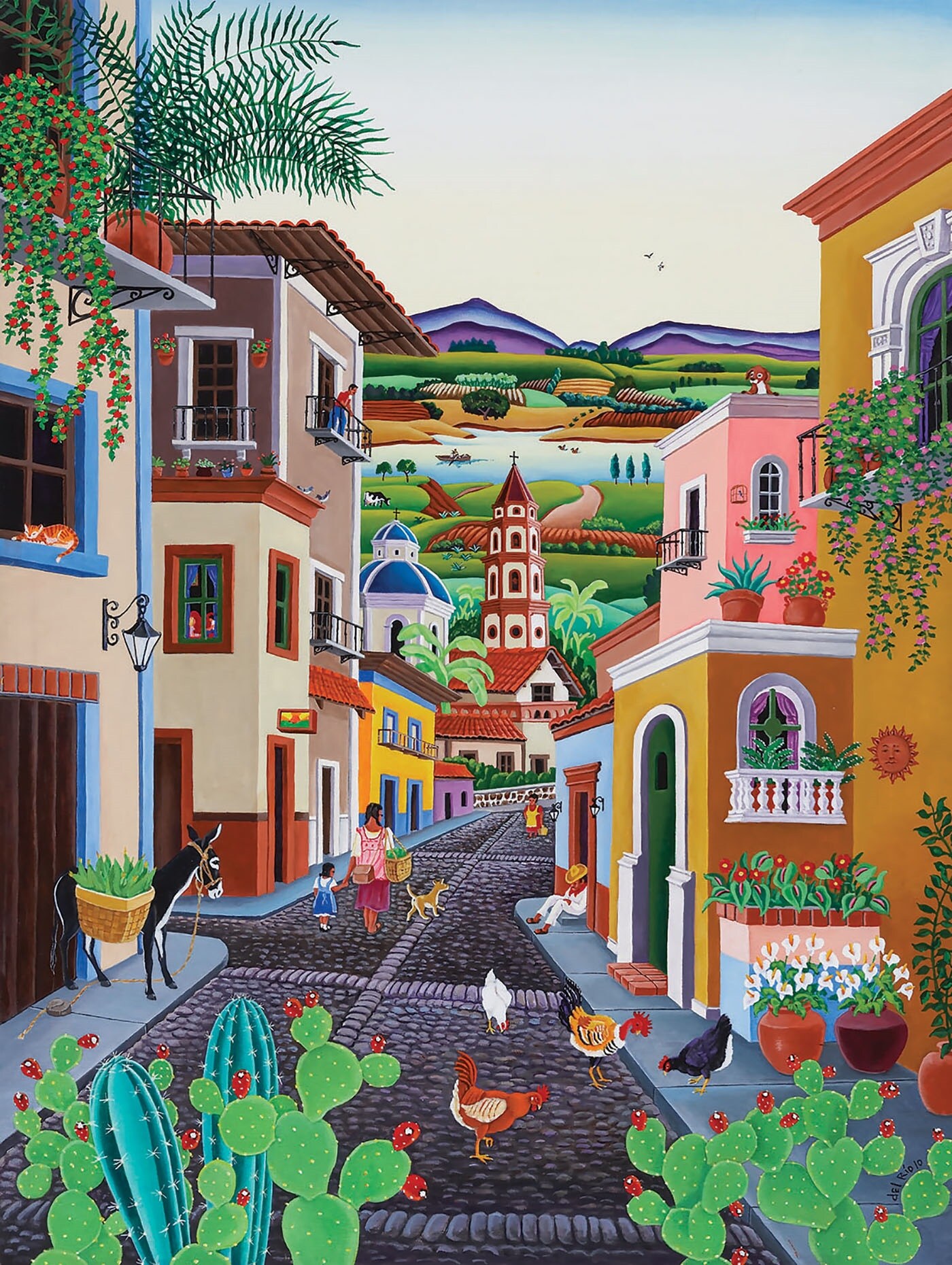 Sunsout Mi Pueblo 500 pc Jigsaw Puzzle 54016 | Michaels