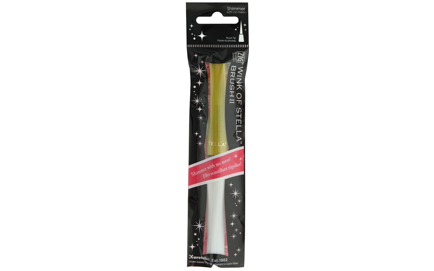 Zig Wink of Stella Brush II Glitter Gold