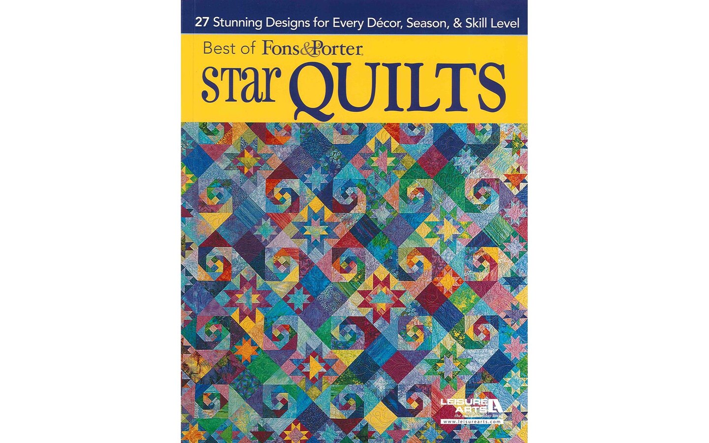 Leisure Arts Best Of Fons & Porter Star Quilts Book, Porter Magazine, Encyclopedia of Classic Quilt Patterns, Star Quilt Patterns, Love of Quilting magazine