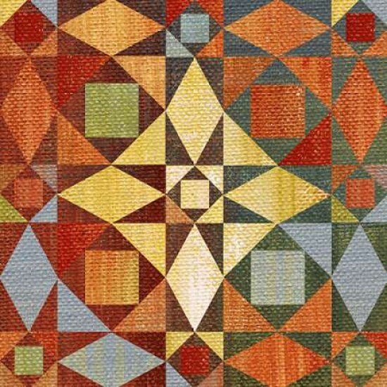Kaleidoscope Quilt II Poster Print by Katrina Craven - Item # VARPDX14945