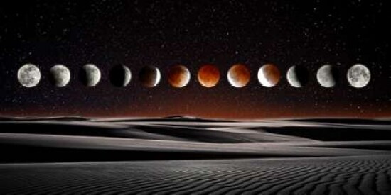 Blood Moon Eclipse Poster Print by Dale O____Dell - Item # VARPDXO247D