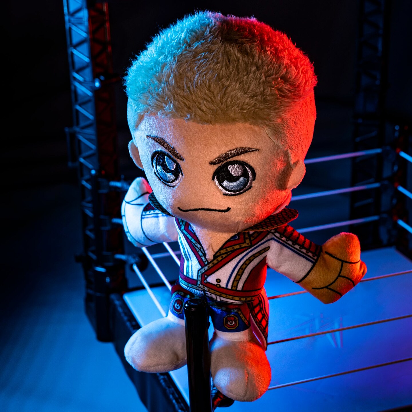Bleacher Creatures WWE Cody Rhodes 8&#x22; Kuricha Sitting Plush