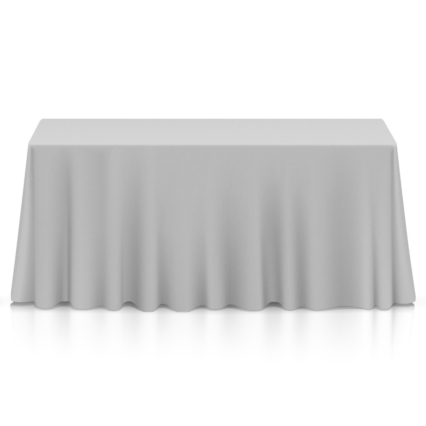 Lann's Linens 5 Pack Rectangular Tablecloths, Washable Polyester Fabric Table Cloth for Dining Tables, Parties, Restaurants, Weddings