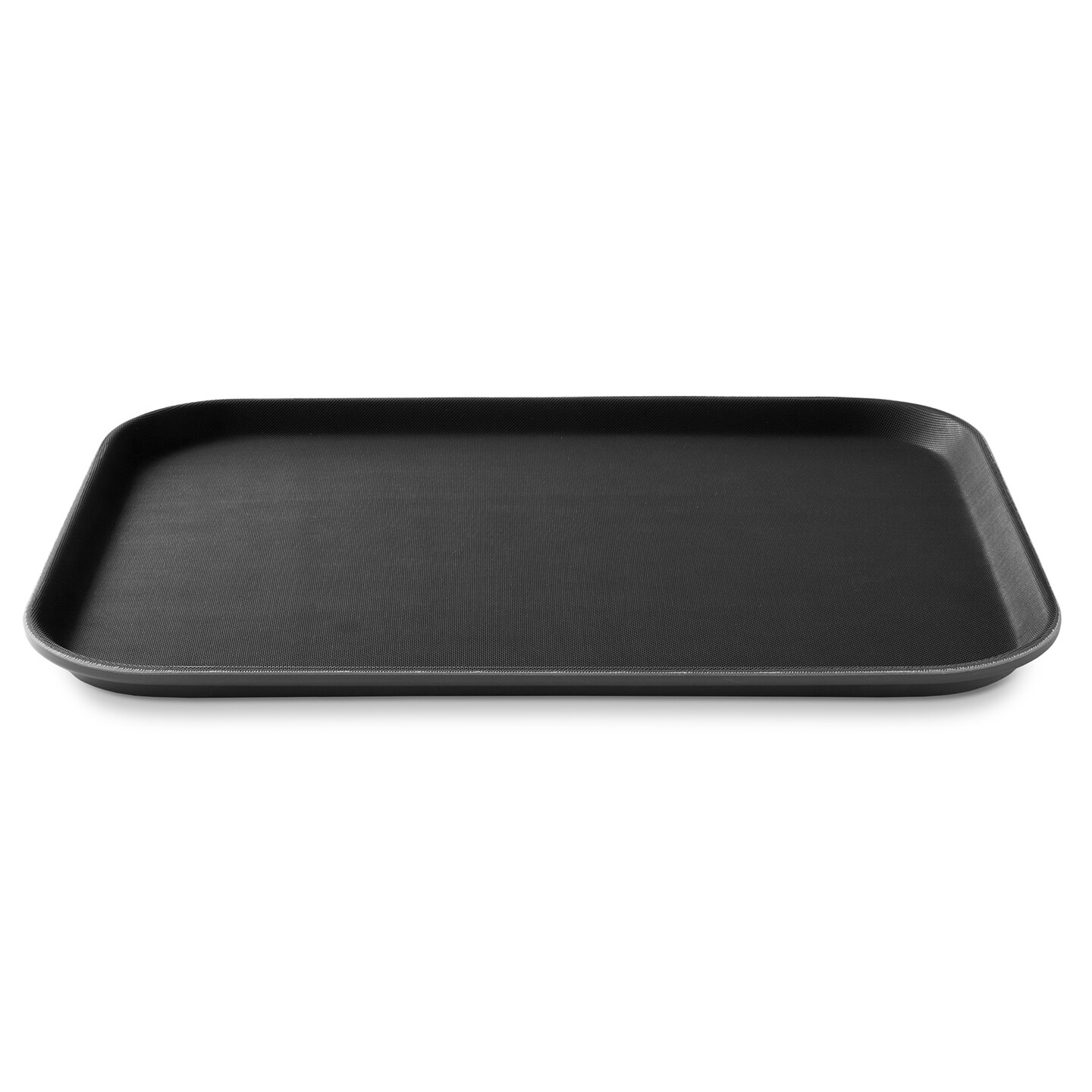Jubilee (Set of 4) Rectangular Restaurant Serving Trays - NSF Certified Non-Slip Food Service Tray