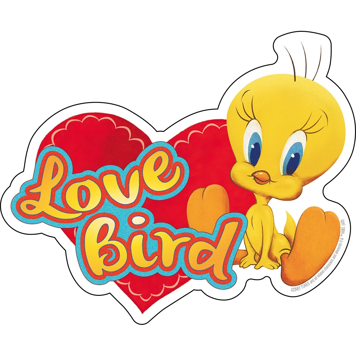 C&#x26;D Visionary Stickers-Looney Tunes Love Bird