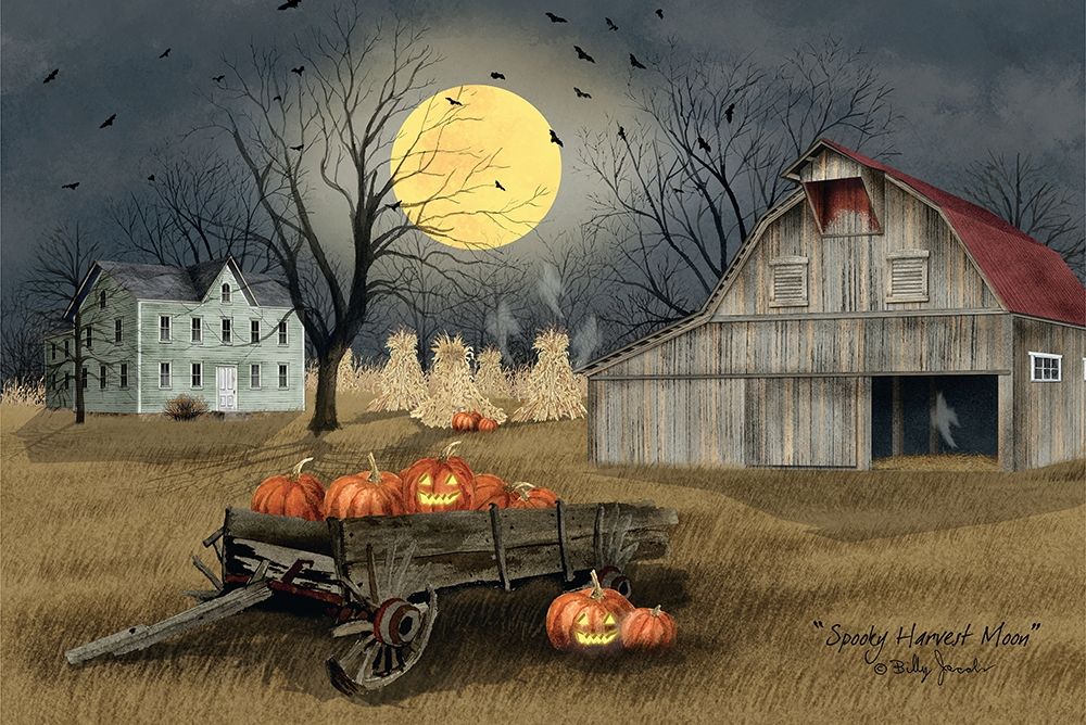 Spooky Harvest Moon by Billy Jacobs - Item # VARPDXBJ1097