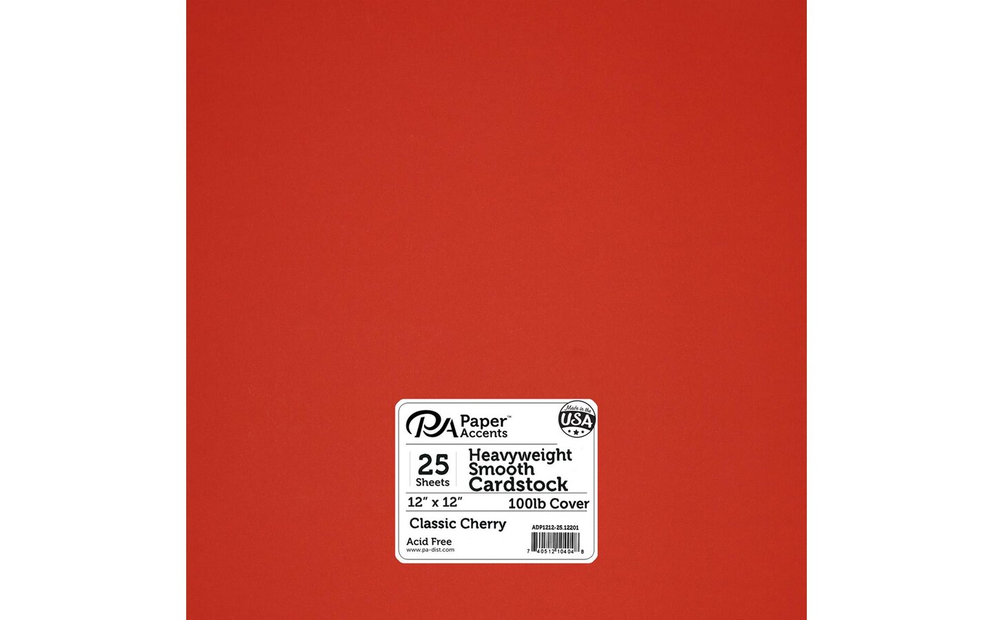 PA Paper Accents Heavyweight Smooth Cardstock 12