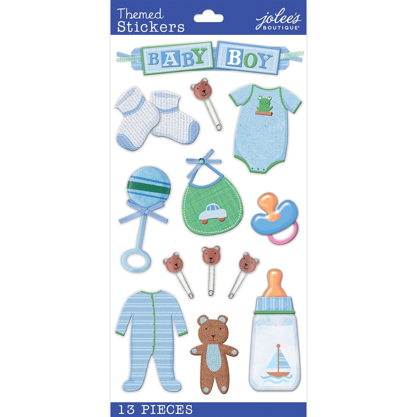 Jolee's Boutique Themed Stickers-Baby Boy Mixed | Michaels