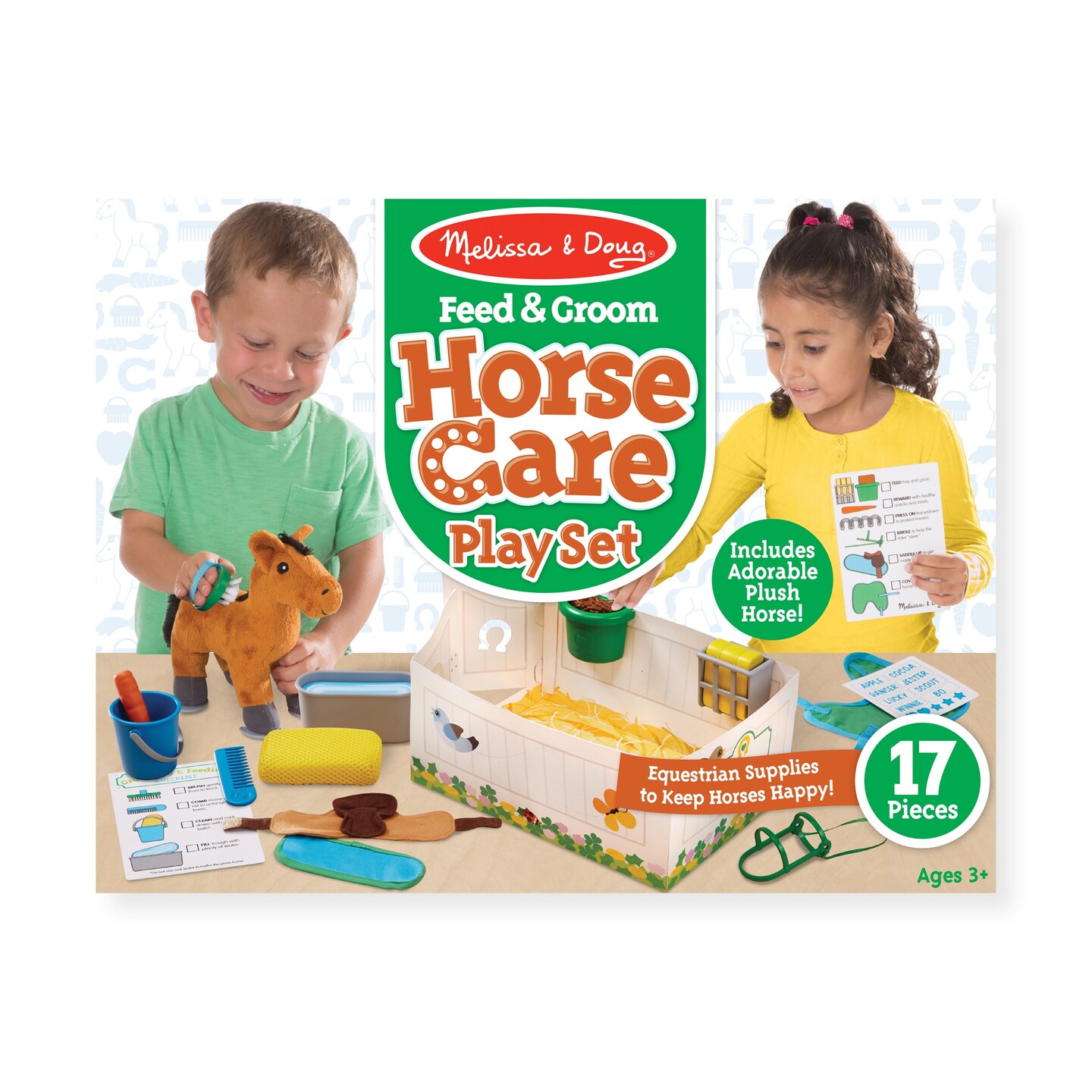 Melissa and doug hot sale horse care set