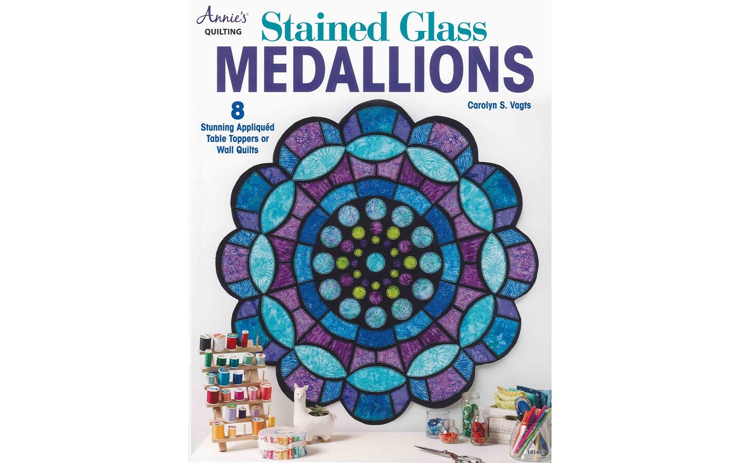 Annie&#x27;s Stained Glass Medallions Bk