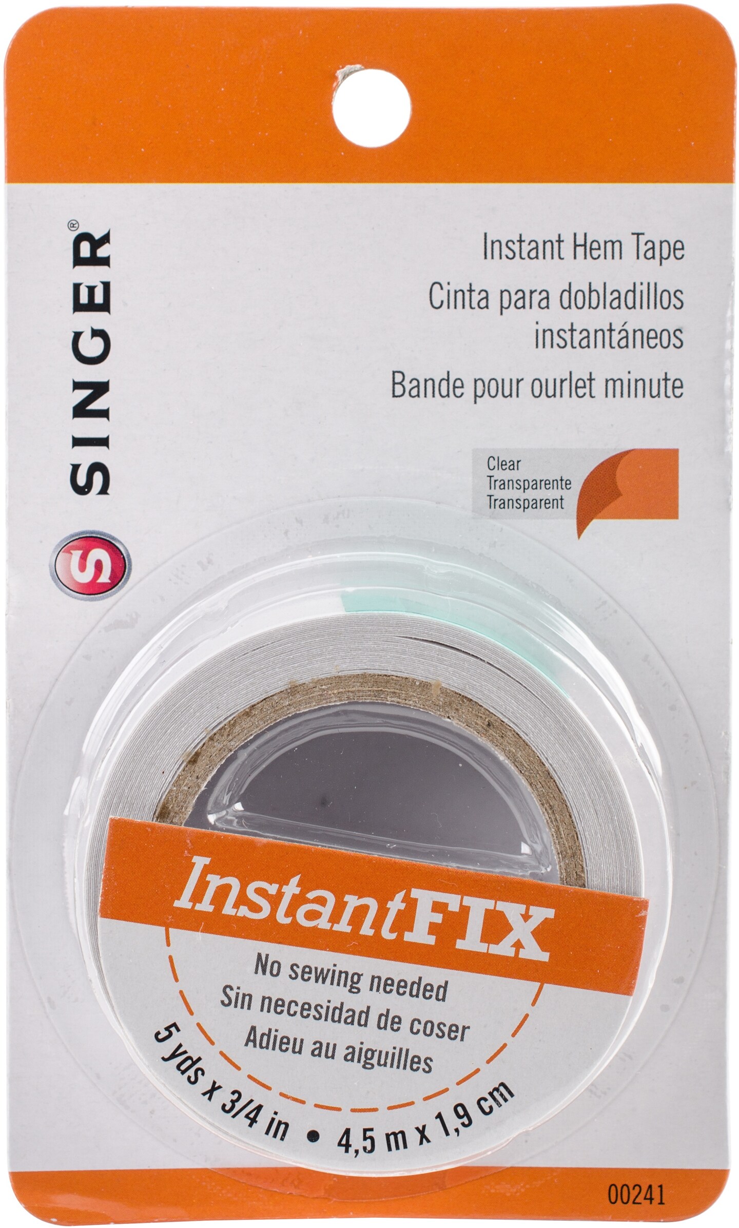 SINGER Instant Bond Double-Sided Fabric Tape-.75X15