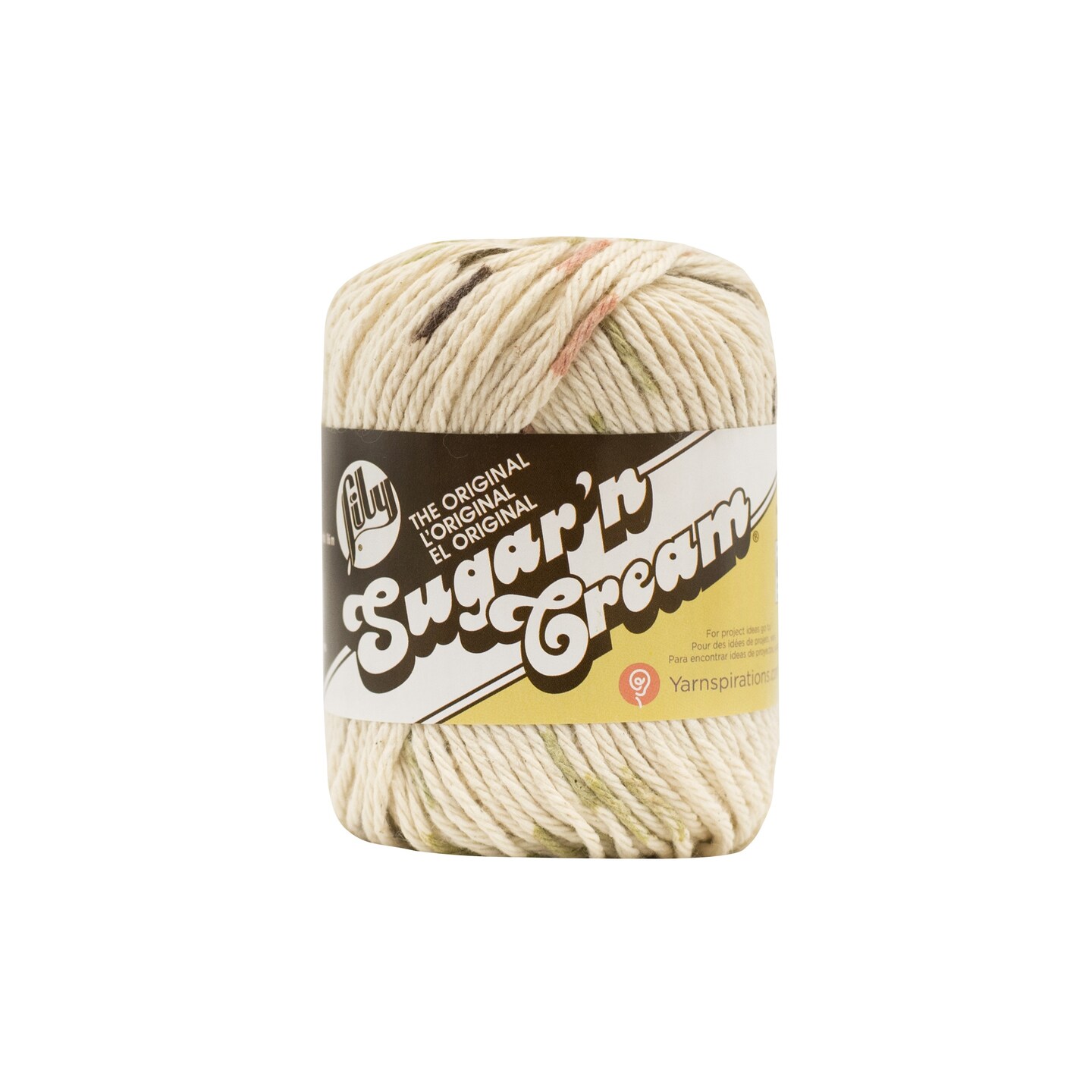 Lily Sugar'n Cream Worsted Cotton Yarn 6 Bundle by Lily Sugar'n