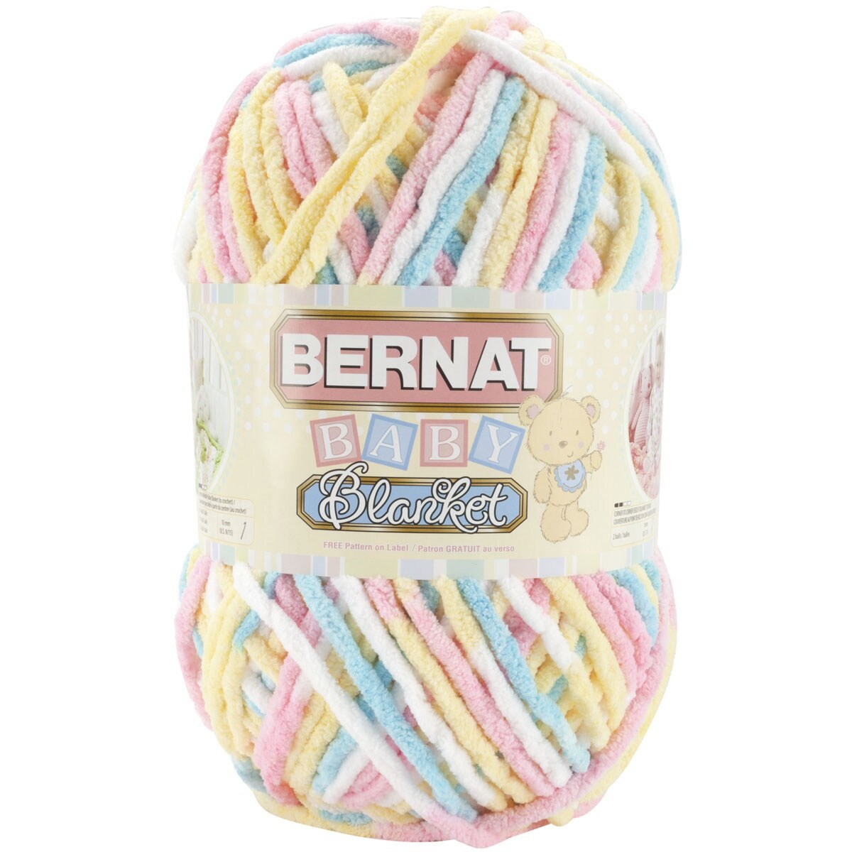 Multipack of 6 - Bernat Baby Blanket Big Ball Yarn-Pitter Patter
