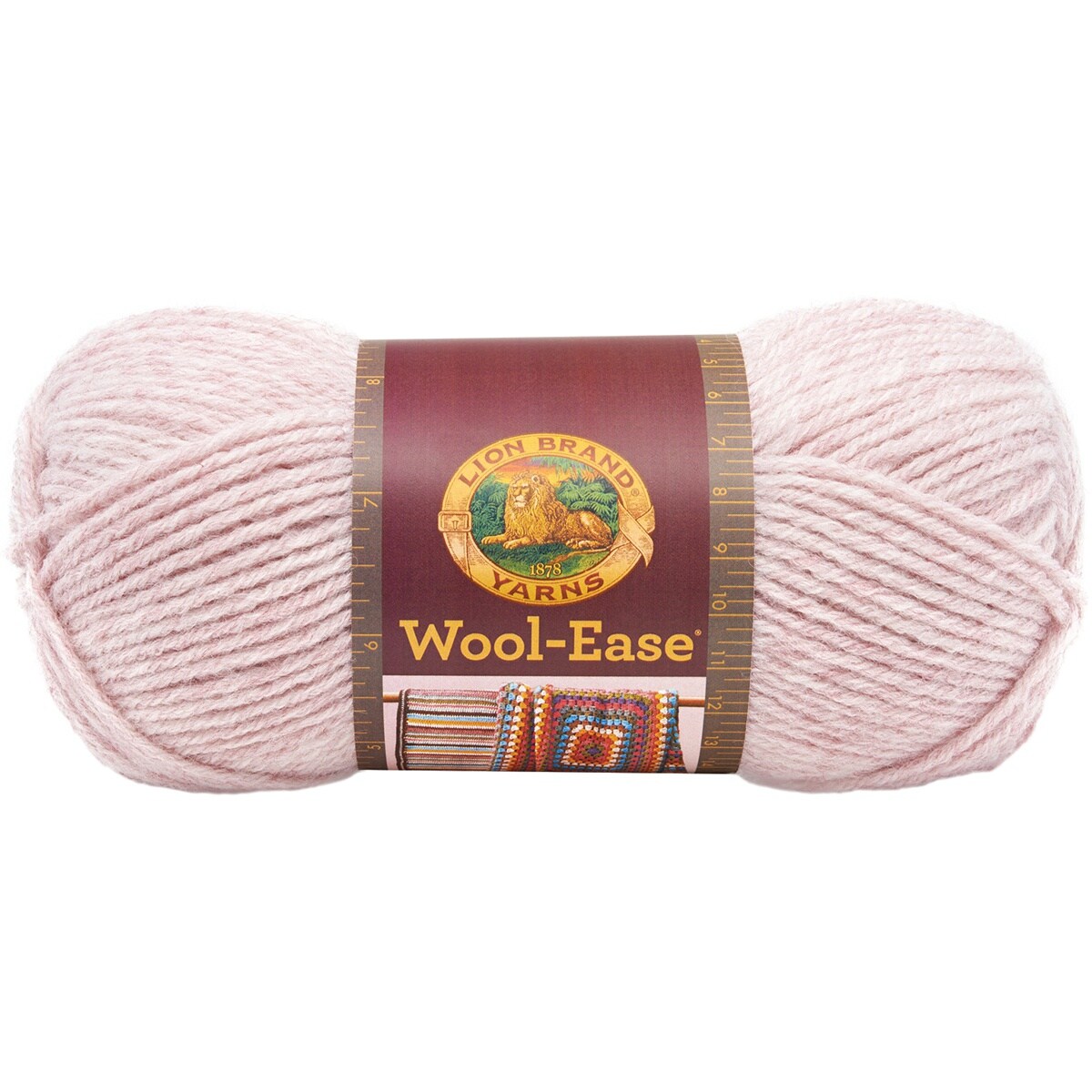Multipack of 10 - Lion Brand Wool-Ease Yarn -Blush Heather