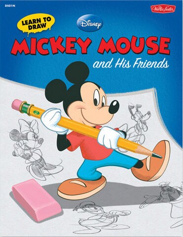 Learn To Draw Disney Mickey Mouse And His Friends