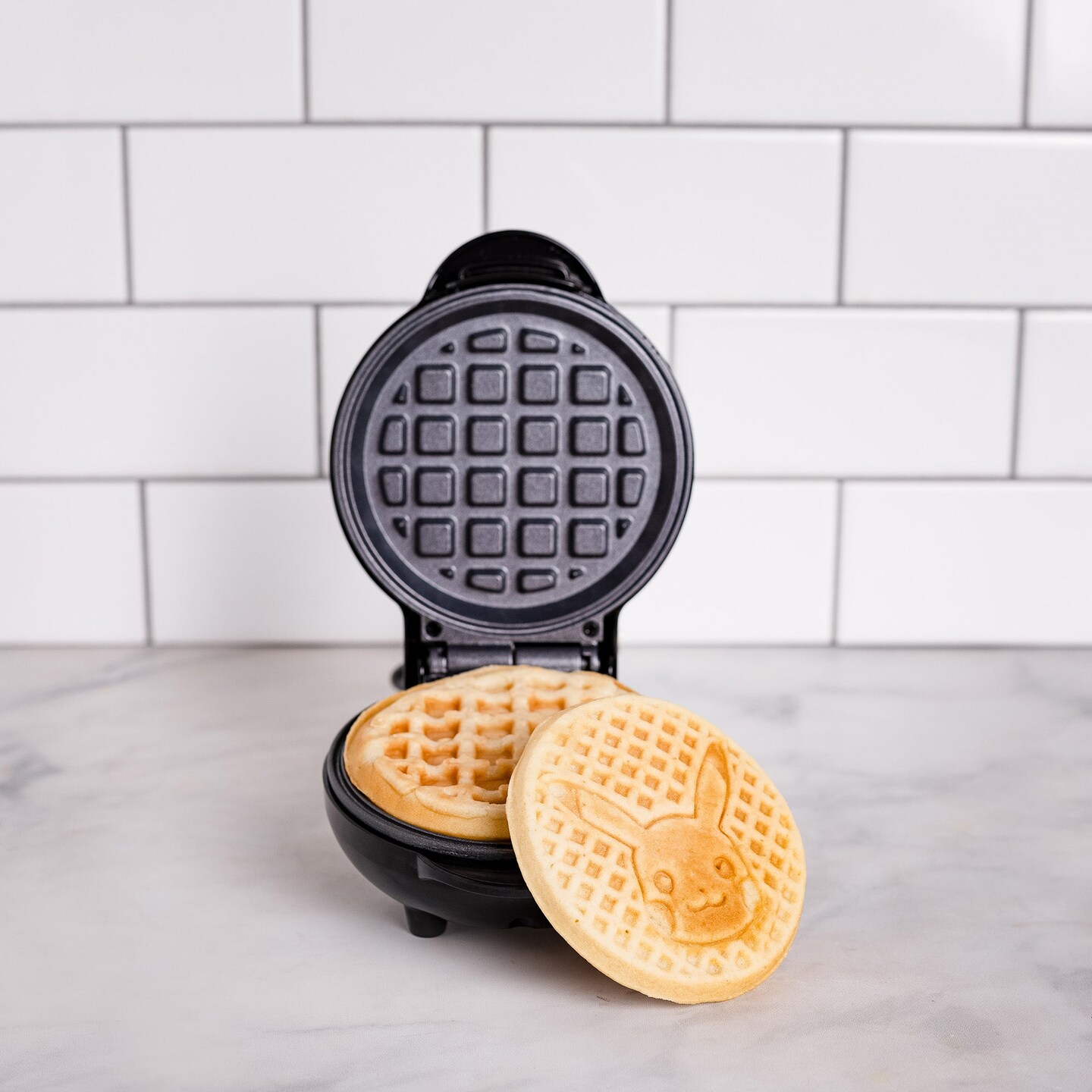 Uncanny Brands Pokemon Pikachu Mini Waffle Maker