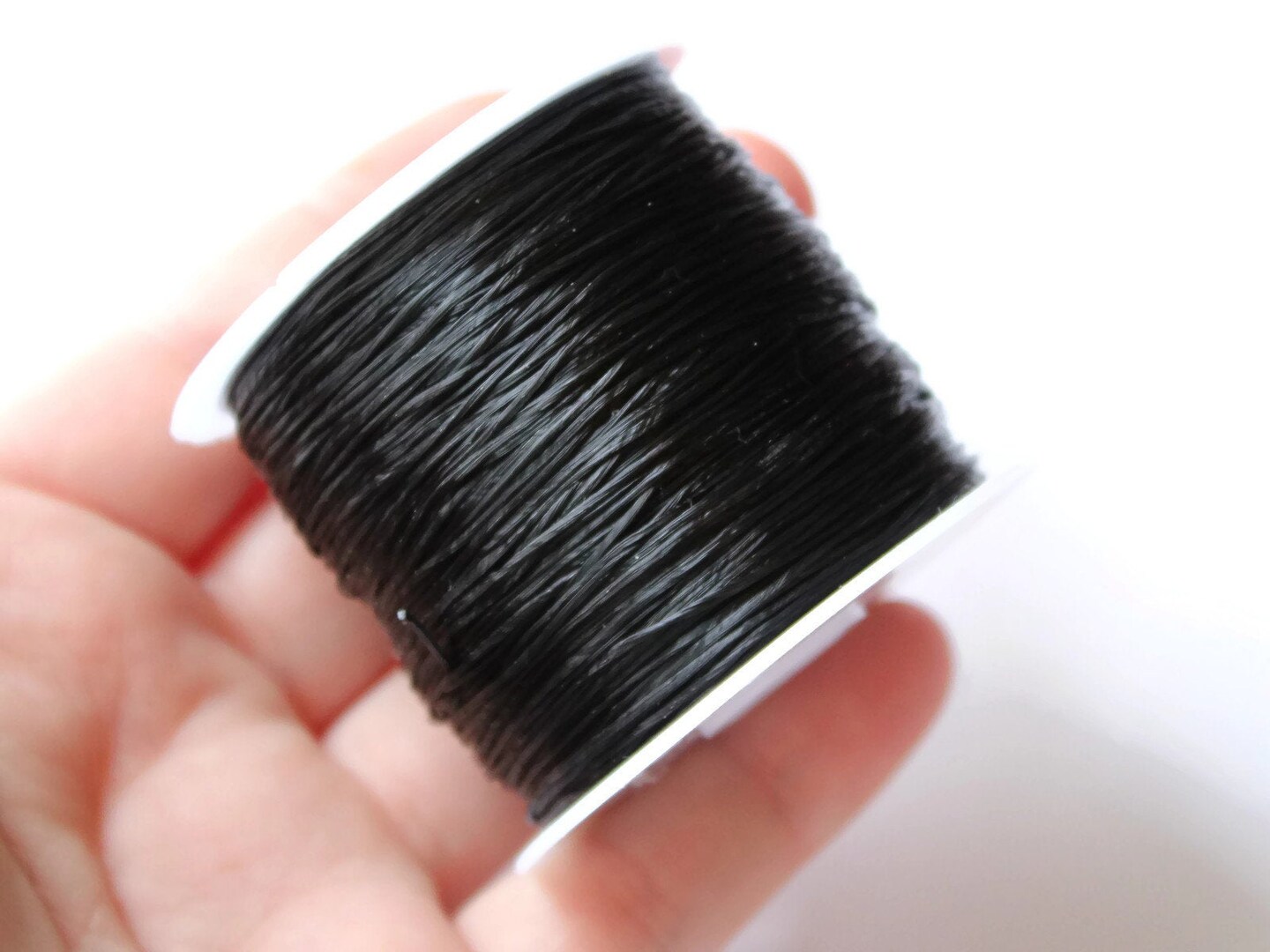 196 Feet Stretchy Cord 0.8mm Black Elastic Thread 60 Meters per Roll of String by Smileyboy | Michaels