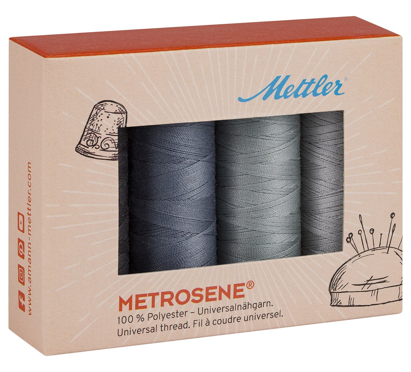Mettler Metrosene Thread Kits 4/Pkg