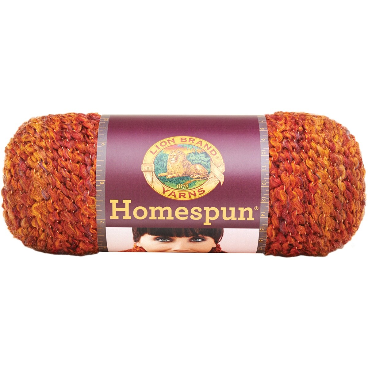 (3 Pack) Lion Brand Homespun Yarn - Wild Fire | Michaels